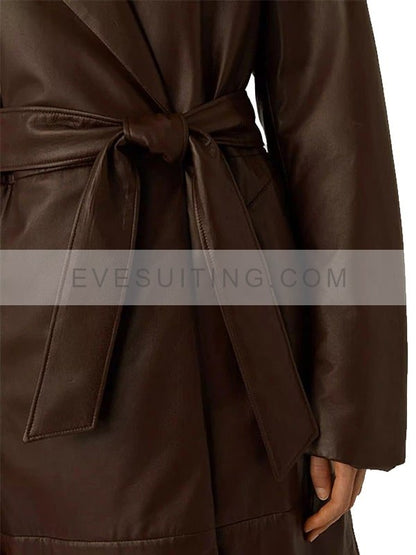 Chocolate Brown Trench Coat
