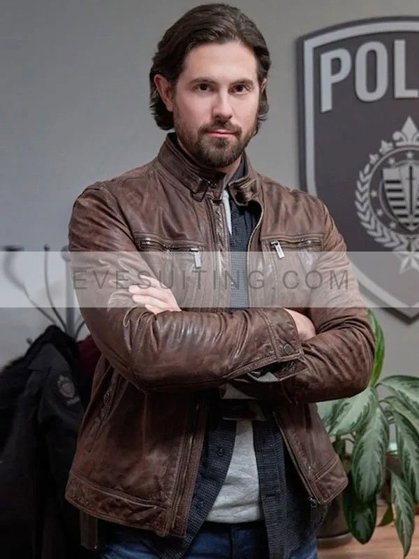 Chris McNally Brown Leather Jacket