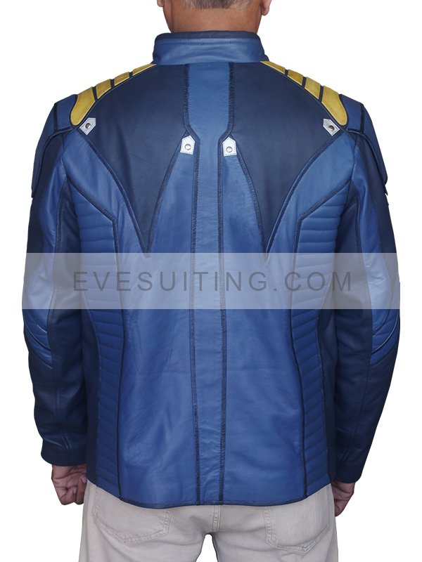 Chris Pine Star Trek Beyond Captain James Kirk Blue Uniform Jacket