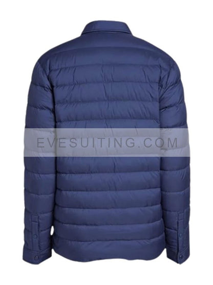 Chris Potter Tv Series Heartland Tim Fleming Purple Parachute Jacket