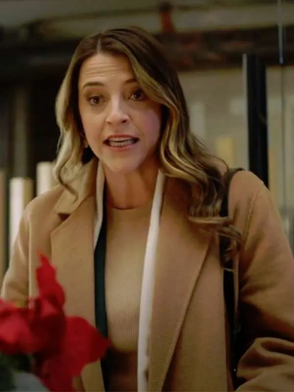 Christmas in the Spotlight 2024 Paula Brancati Brown Coat