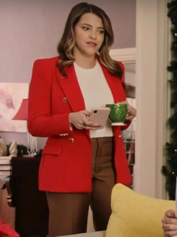 Christmas in the Spotlight 2024 Paula Brancati Red Blazer