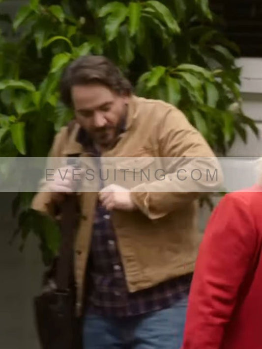 Clark Thompson God’s Favorite Idiot Brown Jacket