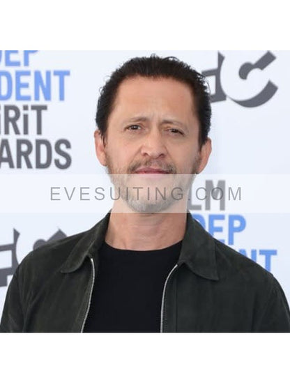 Clifton Collins Jr. Independent Spirit Awards Brown Leather Jacket