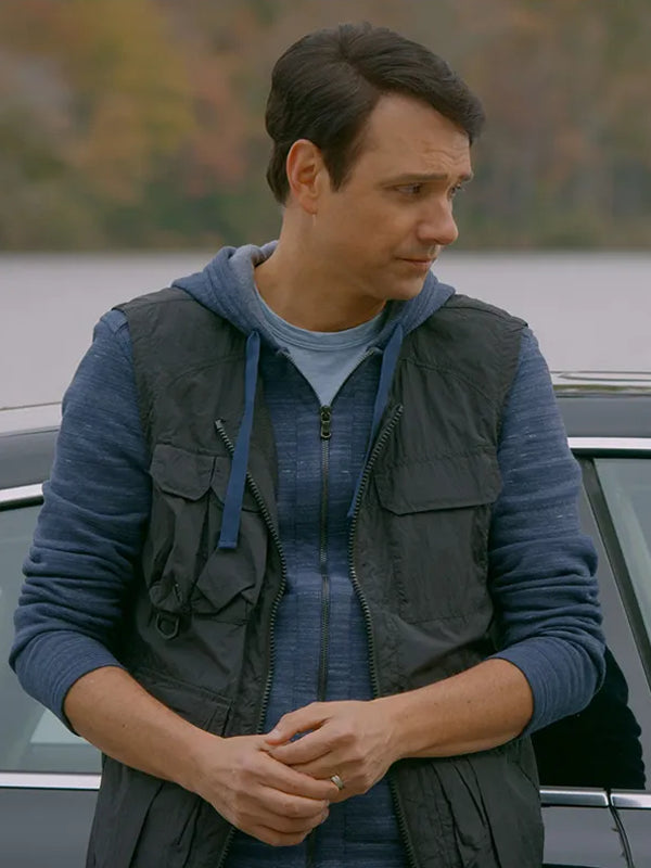 Cobra Kai Season 3 Daniel LaRusso Black Vest