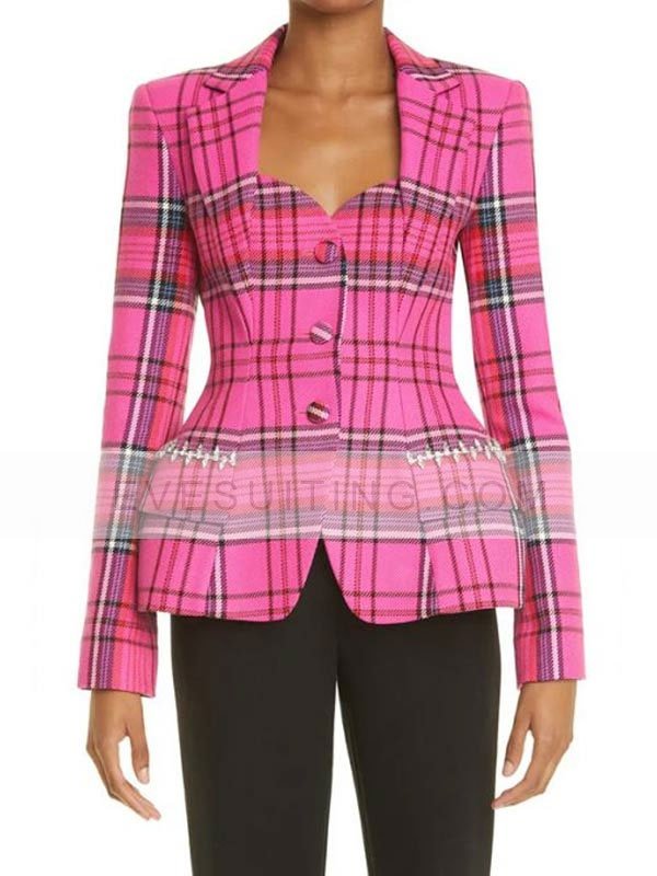 Coco Jones Bel-Air Pink Blazer