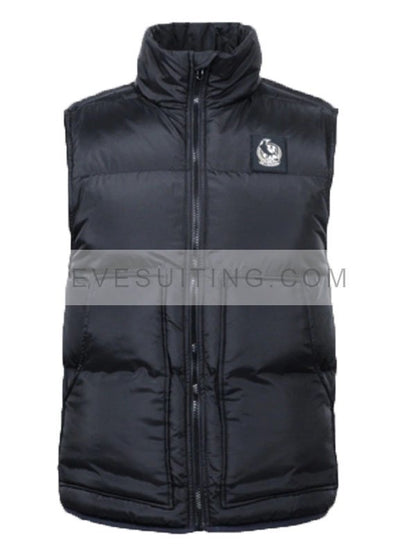 Collingwood Puffer Black Vest