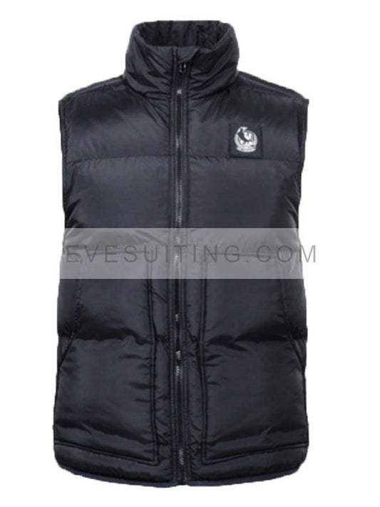 Collingwood Puffer Black Vest