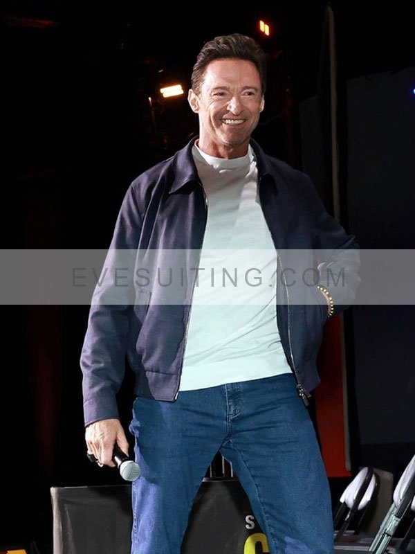 Comic-Con Blue Cotton Jacket