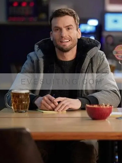 CrimeTime Freefall 2024 Kyle Warren Gray Hooded Jacket