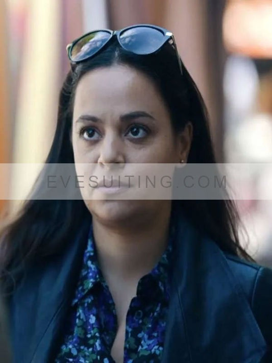 Criminal Record 2024 Aysha Kala Leather Jacket