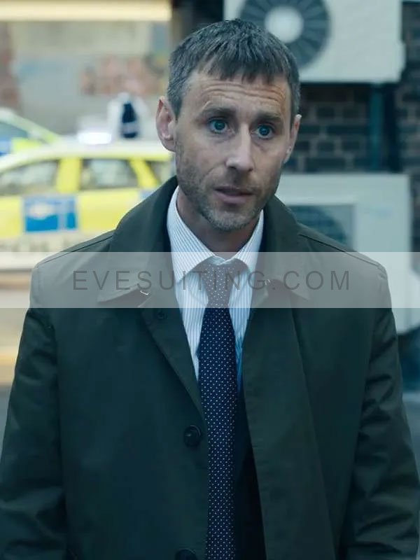 Criminal Record 2024 DCI Roy Chambers Green Coat