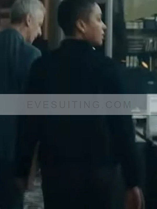 Cush Jumbo Black Wool Jacket