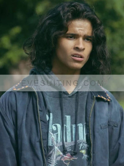 D’Pharaoh Woon-A-Tai Reservation Dogs Grey Cotton Jacket