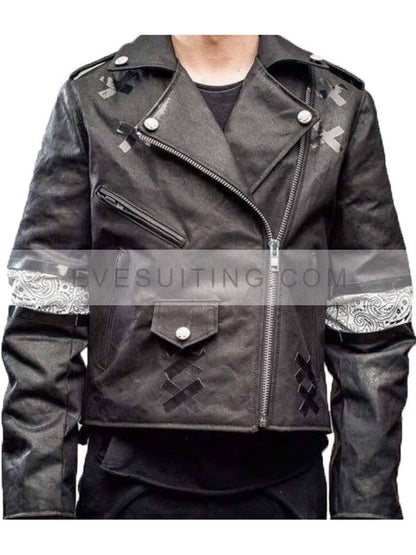 Daft Punk Julian Casablancas Shark Leather Jacket