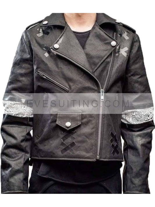 Daft Punk Julian Casablancas Shark Leather Jacket