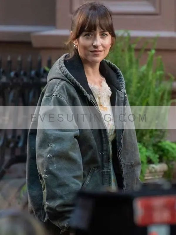 Dakota Johnson Hooded Jacket