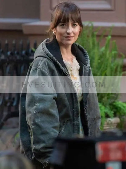 Dakota Johnson Hooded Jacket