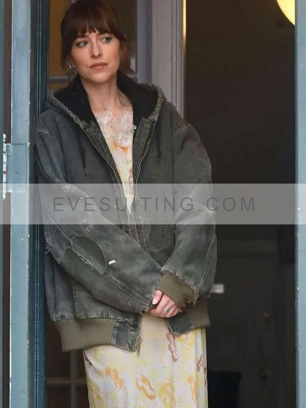 Dakota Johnson Materialists Hooded Jacket