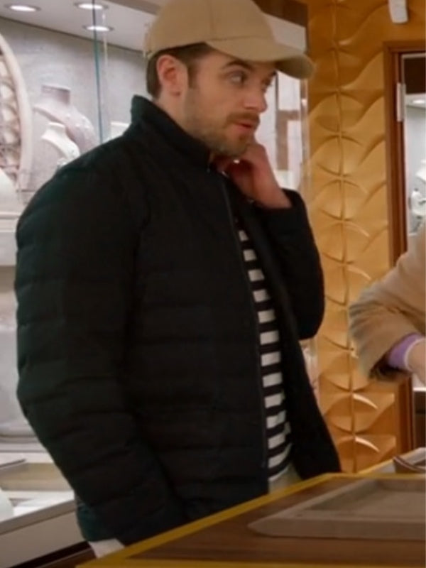 Dan Jeannotte Black Puffer Jacket
