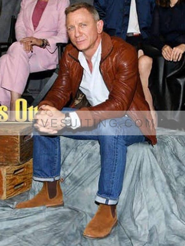 Daniel Craig Glass Onion A Knives Out Mystery Jacket