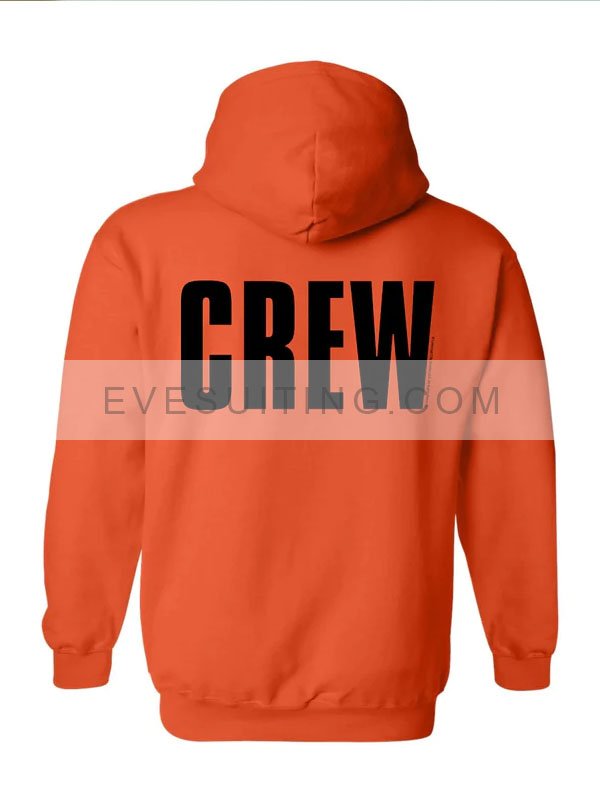 Daniel Kaluuya Nope OJ Haywood Orange Fleece Hoodie