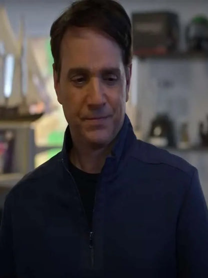 Daniel LaRusso Cobra Kai S06 Ralph Macchio Blue Jacket