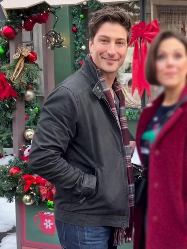Daniel Lissing Santa Tell Me 2024 Black Jacket