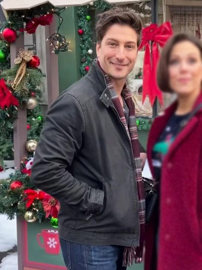 Daniel Lissing Santa Tell Me 2024 Black Jacket