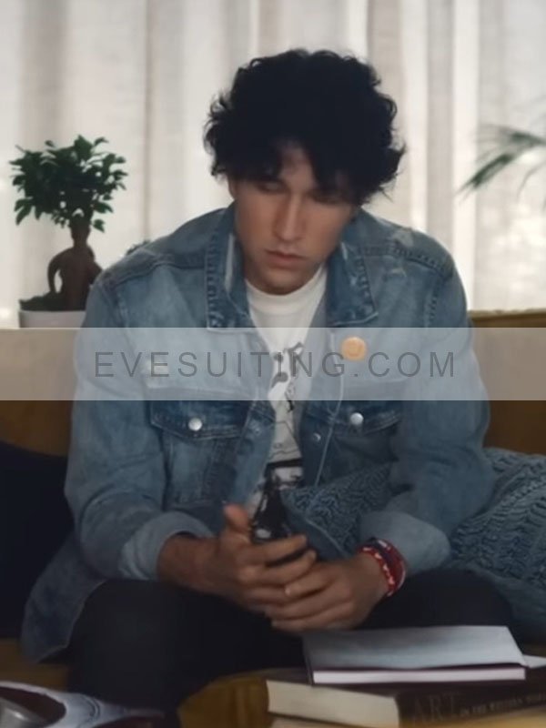 Danny Remirez Look Both Ways 2022 Gabe Denim Blue Jacket