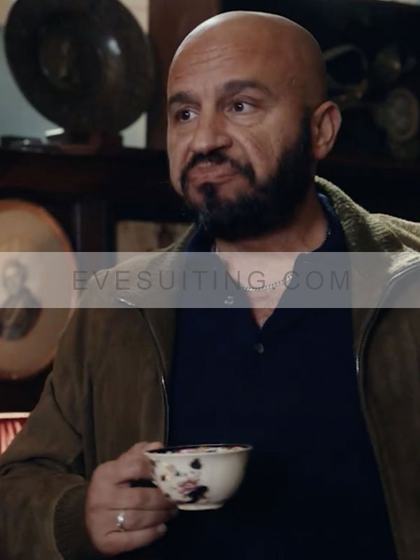 Dar Salim TV Series The Gentlemen Season 1 Green Wool Bomber Jacket