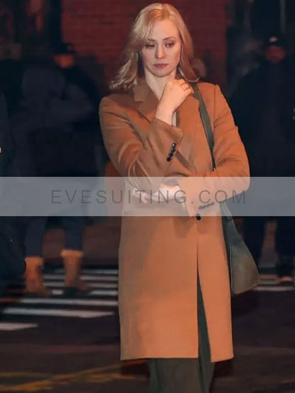 Daredevil Born Again 2024 Karen Page Brown Wool Coat