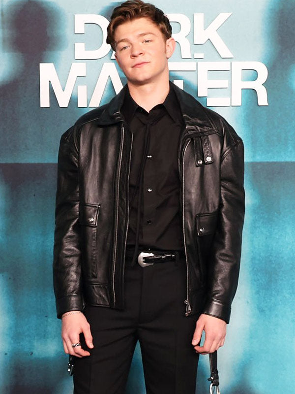 Dark Matter Season 1 Charlie Dessen Leather Jacket