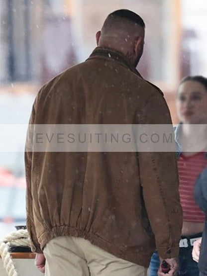 Dave Bautista Brown Jacket