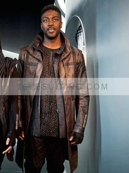 David Ajala Star Trek Discovery S03 Leather Coat