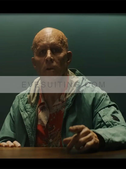Deadpool & Wolverine Wade Wilson Green Jacket