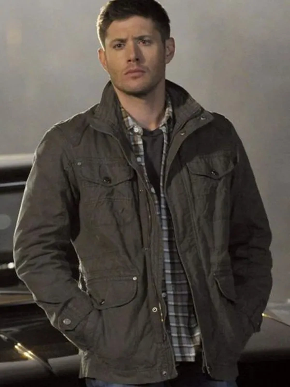 Dean Winchester Green Cotton Jacket