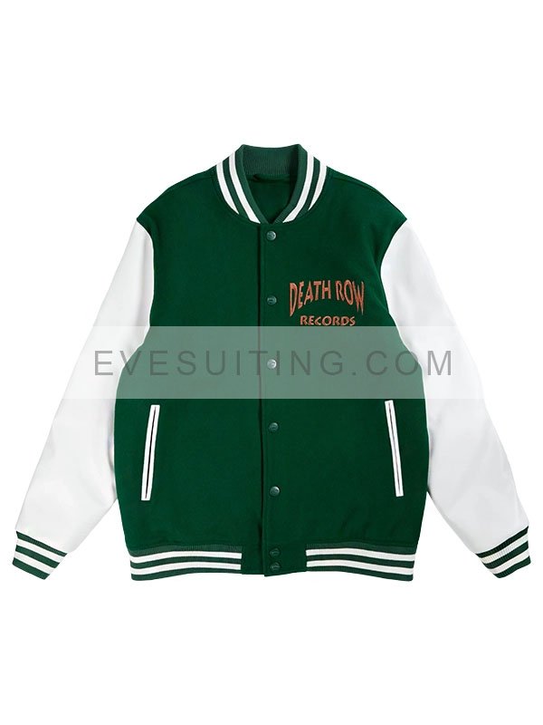 Death Row Records Paisley Varsity Jacket