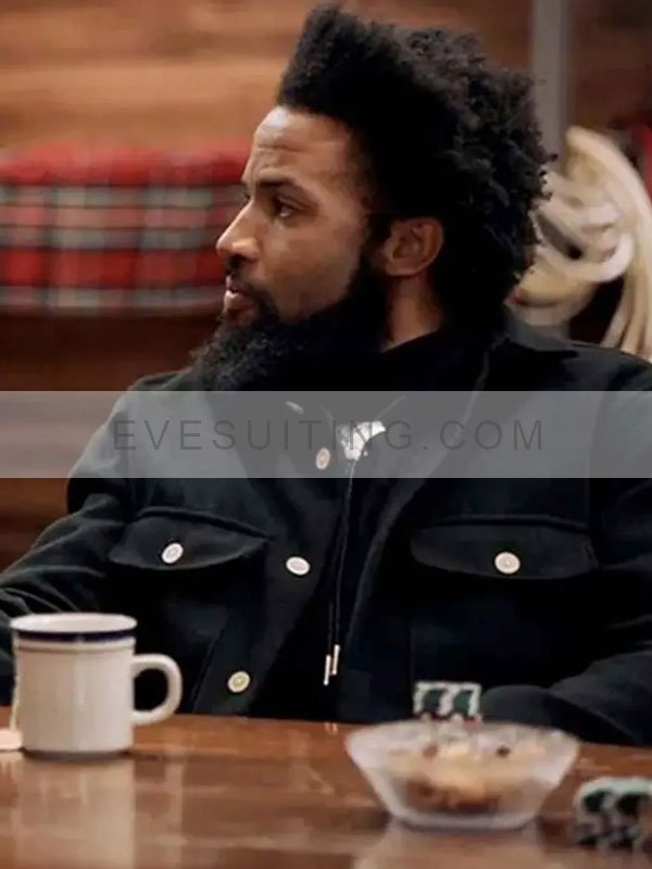 Denim Richards TV Series Yellowstone Colby Black Jacket