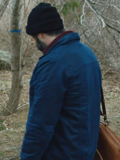 Desmin Borges Hangdog 2024 Blue Cotton Jacket