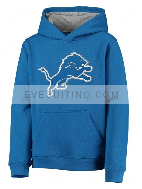 Detroit Lions Blue Hoodie