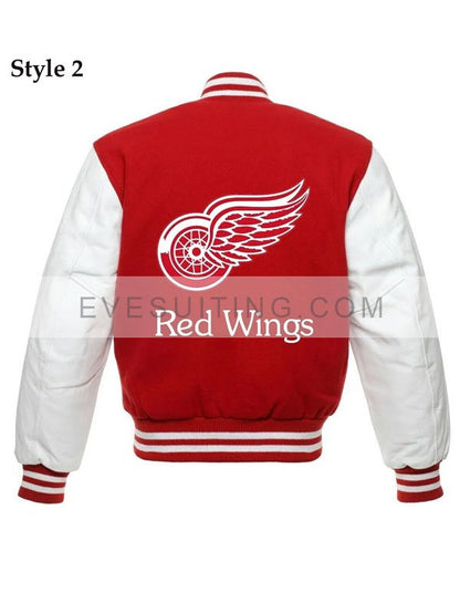 Detroit Red Wings Varsity Jacket