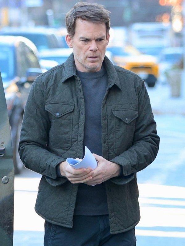 Dexter Morgan Dexter Resurrection S01 Grey Jacket