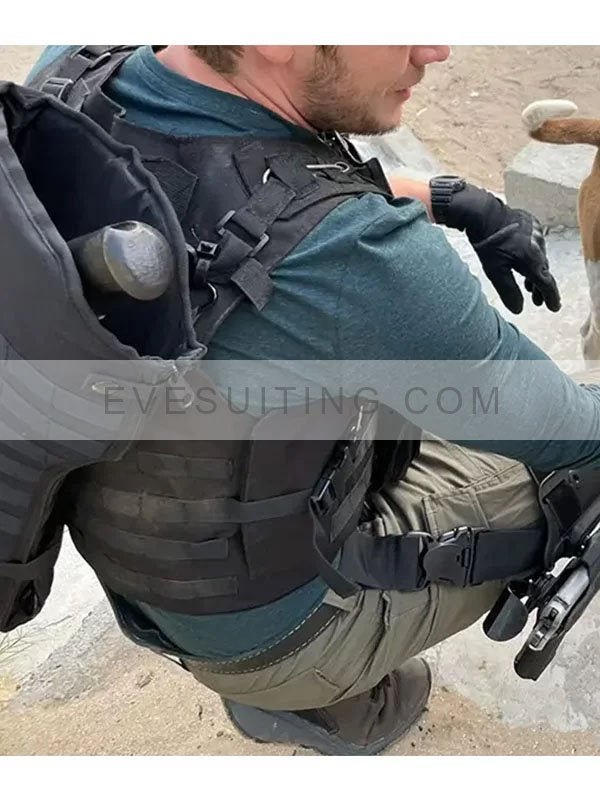 Dominic Sherwood Eraser Reborn 2022 U.S. Marshal Mason Pollar Vest