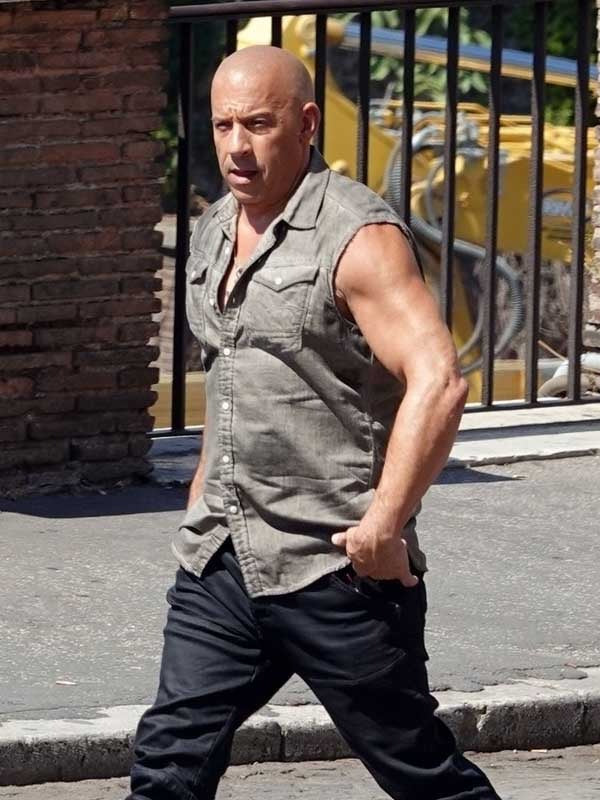 Dominic Toretto Grey Vest