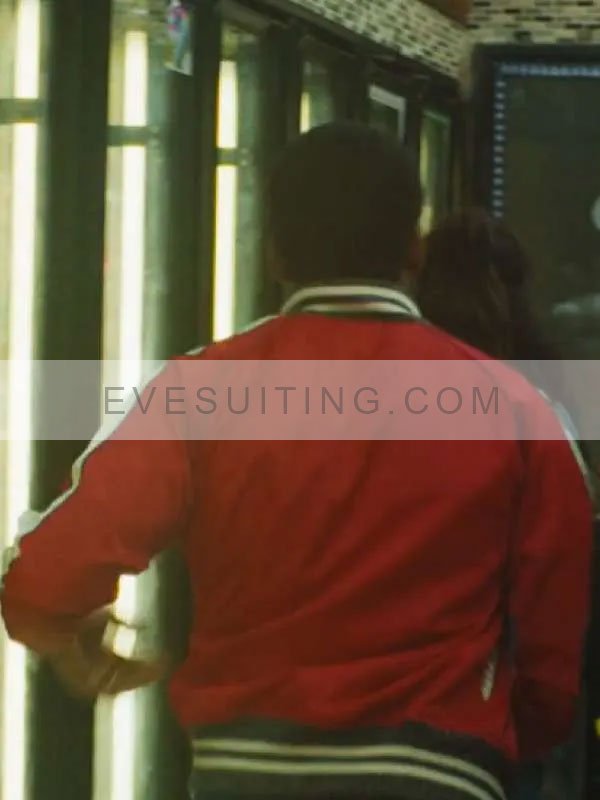 Donald Glover Mr. And Mrs. Smith S01 John Smith Red Varsity Jacket