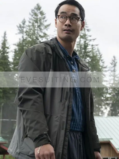 Donald Heng Tracker 2024 Jordan Cheong Grey Hooded Jacket