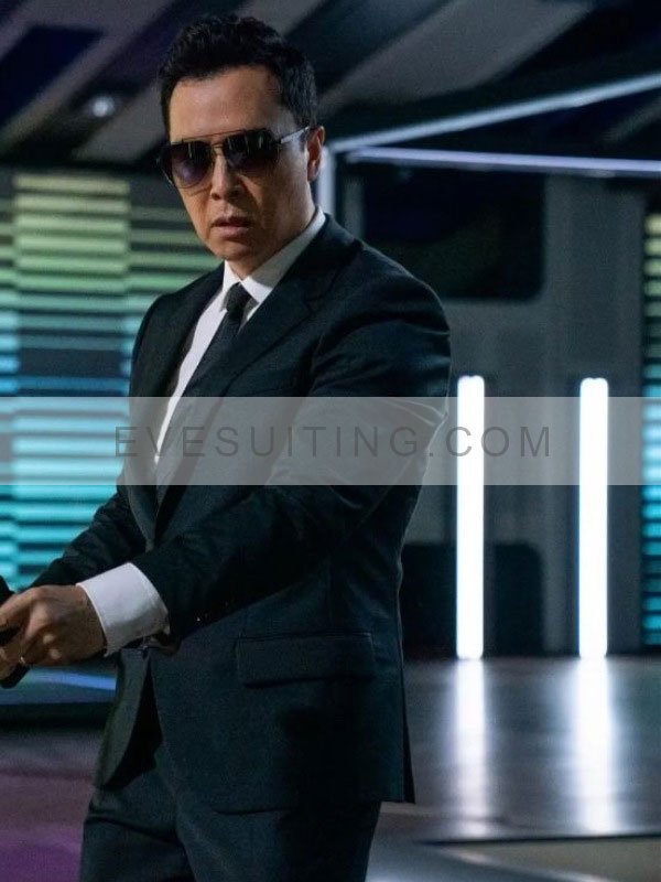 Donnie Yen Movie John Wick: Chapter 4 Caine Black Blazer