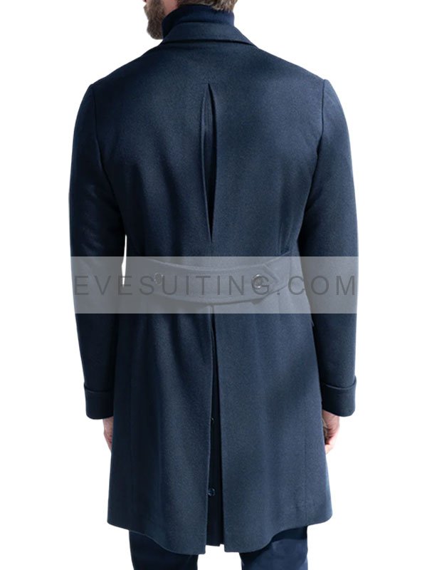 Double Breasted Wool Polo Coat