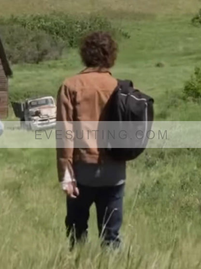 Douglas Smith Brown Jacket